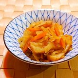 豆板醤でぴり辛な　切り干し大根の煮物